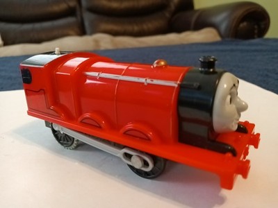 Thomas And Friends Trackmaster 2013 James Motorized Train Engine.             75