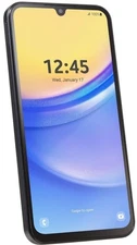 Samsung Galaxy A15 128GB 5G Android Smartphone (TracFone) Black -New Sealed