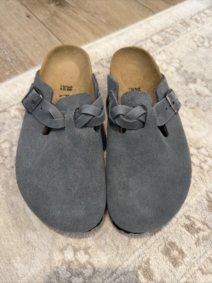 Birkenstock Boston Gray Sandals for Women Just Listed 2026