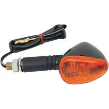 K&S Marker Lights - Dual Filament - Black/Amber 25-8405