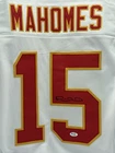 Patrick Mahomes Signed #15 Kansas City Chiefs NFL Jersey FSG COA MVP 3x SB Champ