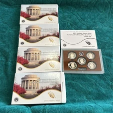 4 2017 US Mint America The Beautiful Quarters Proof Sets