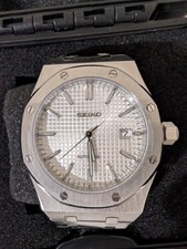 Seiko Mod 41mm White Dial