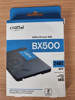 Crucial BX500 240GB 2,5 Zoll SSD CT240BX500SSD1
