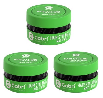 Gabri Pro - Hair Styling Matte Wax Matte Finish 3 x 150ml