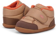 New See Kai Run Casey Mini cocoa puff high top early walker shoes, size 4,NWT