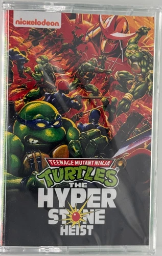TMNT The Hyperstone Heist Genesis Limited Run Cassette Soundtrack NEW IN SHRINK