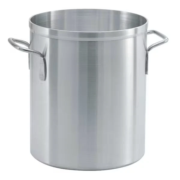 Vollrath Aluminum Stock Pot 12 Qt Heavy Duty 10in NSF Commercial Cookware - Image 2 of 3