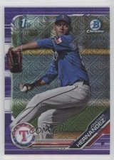 2019 Bowman Mega Box Purple Mojo Refractor /250 Jonathan Hernandez #BCP-119 1s8