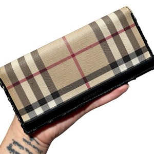 Burberry Haymarket Wallet | eBay