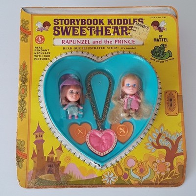 洋書 The Little Ones: French And German Dolls Vintage Mattel Liddle Kiddles Storybook Sweethearts RAPUNZEL