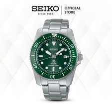 Brand NEW SEIKO ProspeX SNE583P1 Diver Watch GREEN Dial Steel Baby Hulk Sunray