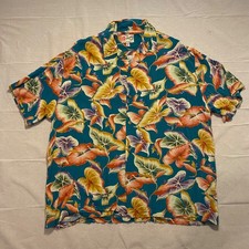 Vtg Hilo Hattie The Hawaiian Original Floral Rayon Aloha Shirt Made In USA 3XL