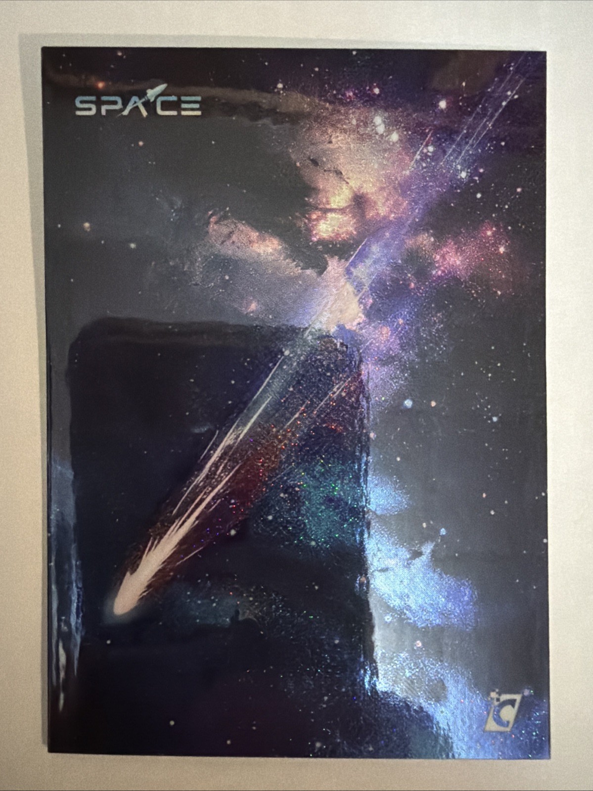 2025 Cardsmiths Space Galactic Edition Comet #76 Crystal Sparkle Parallel