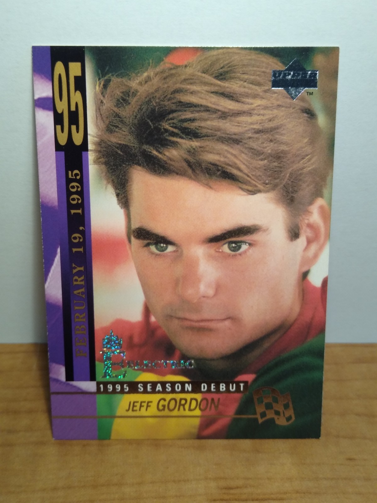 1995 Upper Deck Silver Electric Jeff Gordon #246 Parallel NRMT-MT VTG