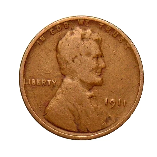 1911 Lincoln Wheat Penny Cent - G/VG Good or Better Very Nice