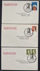 Australia 1967 Mt.Gambier-Melbourne Commemorative Flight FDC's x 3