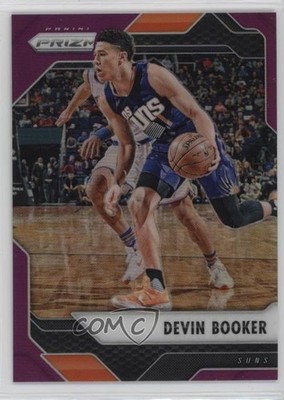 2016-17 Panini Prizm Purple Prizm 1/75 Devin Booker #241 m9g