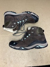 Oboz Women's Sapphire Mid B-Dry Womens Brown Leather Hiking Boots SZ 8