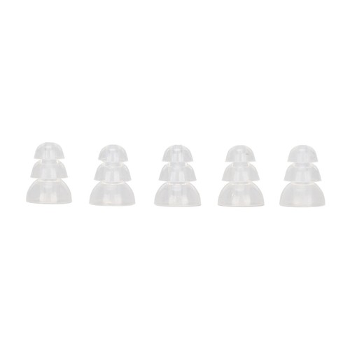 .›5pcs Hearing Aid Ear Tips Silicone Soft 3 Layers Replacement BTE ITE Hearing - Picture 6 of 22
