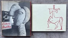 Picasso In Antibes 1960 First Edition Hardcover Art Book w/ Slip Case Pantheon 