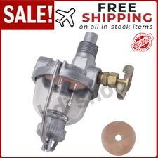 Replacement Glass Fuel Sediment Bowl for Farmall Cub, A, B,C, Super 100 Tractors