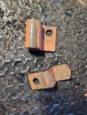 Allis Chalmers WD WD45 45 AC Tractor hand crank to fender mounting brackets (#2)