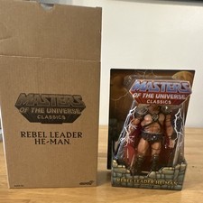 Masters of the Universe Classics Rebel Leader He-Man MOC Super7 Club Grayskull