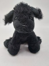 Ganz Webkinz Lil Kinz Black Poodle Plush Toy Stuffed Animal Puppy Dog 6" No Code