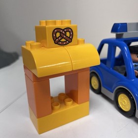 LEGO Duplo My First Police Set (10532) Police Car Retired Rare 100% Complete