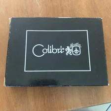 Colibri CS-003104 Silver Tone Patterned Cigarette Case Very Good Condition (NIB)
