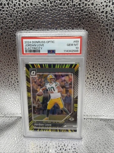 2024 Panini Donruss Optic - Jordan Love #69 Electricity Prizm /75