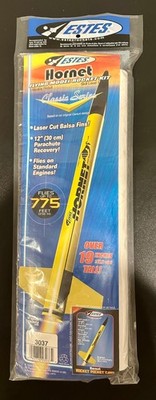Estes 3037 Hornet 19  Flying Model Rocket Kit Skill Level 1 *NEW/UNOPENED*