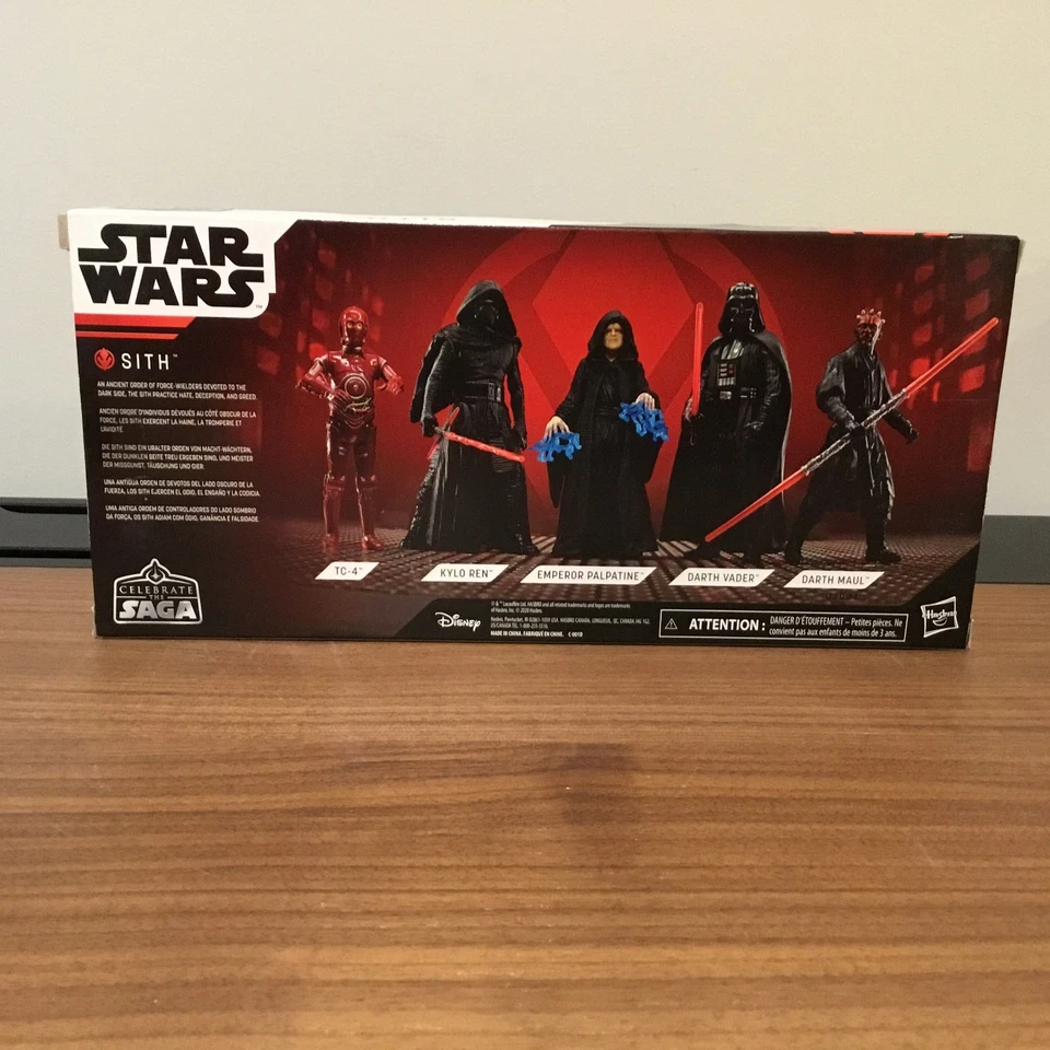 Juego de figuras de acción Star Wars Sith Celebrate the Saga Foto 2 de 4
