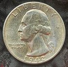 1942 -D Washington Quarter 25C