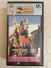 VHS Alamo Subtitles John Wayne Richard Widmark Lawrence Harvey TL0431 7c