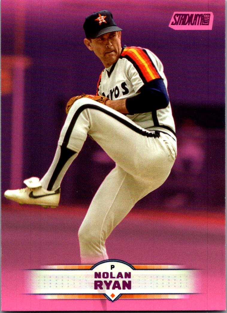 2025 Stadium Club #79 Nolan Ryan Pink Foil