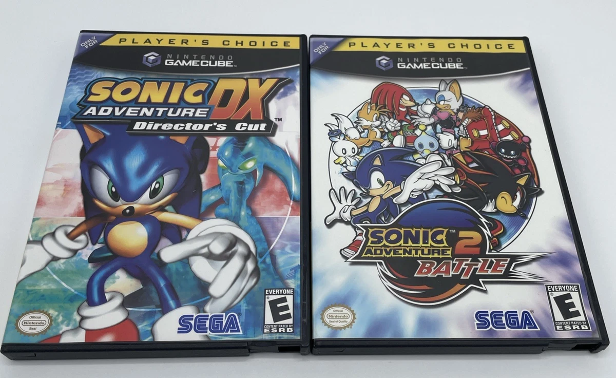 GC★SONIC ADVENTURE 2 BATTLE 海外版 Sonic Adventure 2 Battle ADVENTURE DX Delux GC SEGA Nintendo