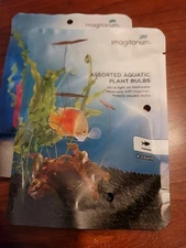 Assorted Aquatic Aquarium Plant Bulbs -Live Freshwater 4  Ct By Imagitarium 