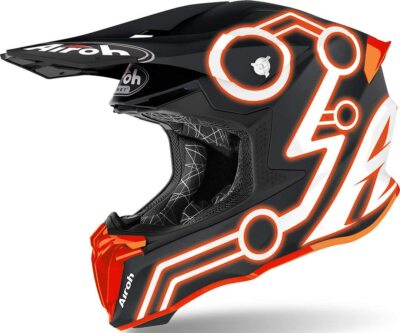 HELM AIROH TWIST 2.0 NEON ORANGE MATT ORANGE GRÖSSE S