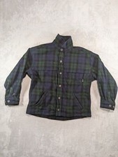 Vintage Woolrich Wool Blend Plaid Flannel Jacket Coat Men s Size M