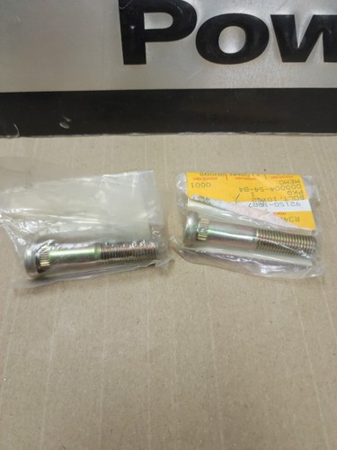 92150-1287 NEW KAWASAKI BOLT 10X52 LOT OF 2 FITS MULE SERIES SHIPS FREE! - Picture 2 of 4