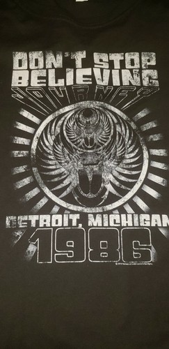 JOURNEY Don't Stop Believing NEW XXL Unisex Distressed Concert Tee  - Picture 2 of 5