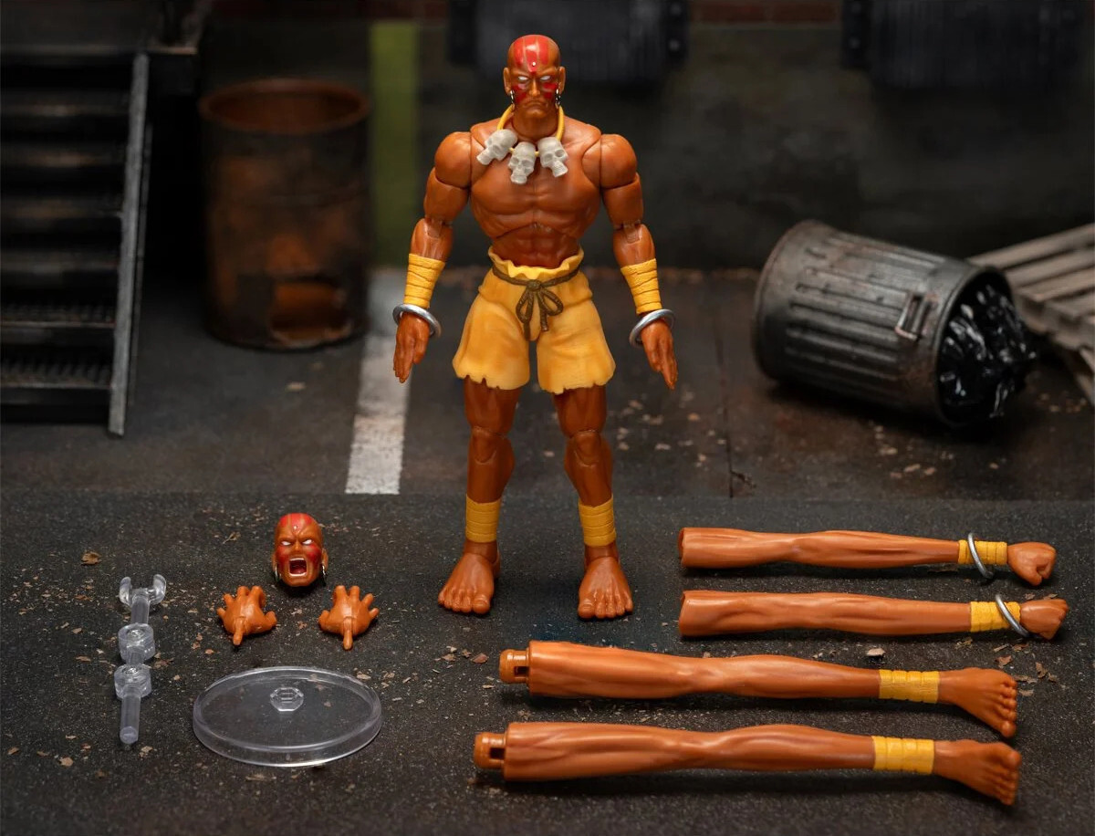 Jada Toys Ultra Street Fighter II Dhalsim 6-Inch Scale Action