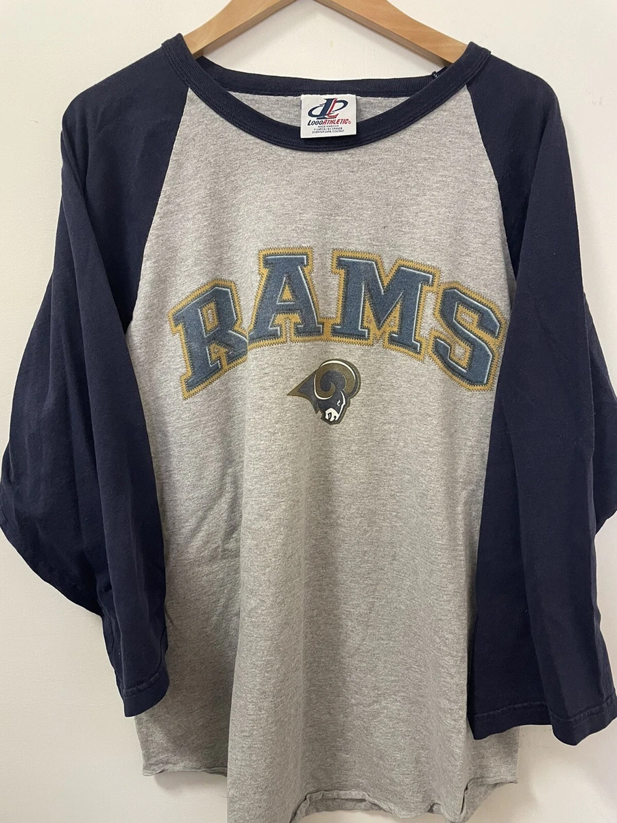 Vintage Logo Athletic St. Louis Rams Football Shirt Multicolor XL