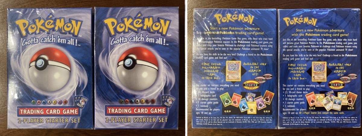 Complete English Sealed WoTC Pokemon Theme Deck Collection W