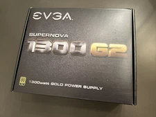 EVGA SuperNOVA 1300 G2, 80+ Gold 1300W, Fully Modular Power Supply New READ