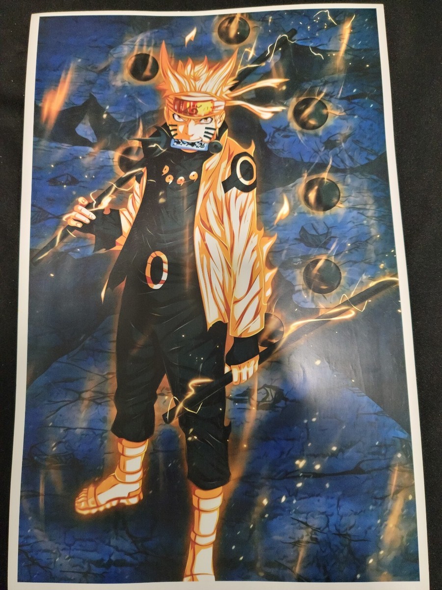 Naruto Six Paths Sage Mode poster | eBay