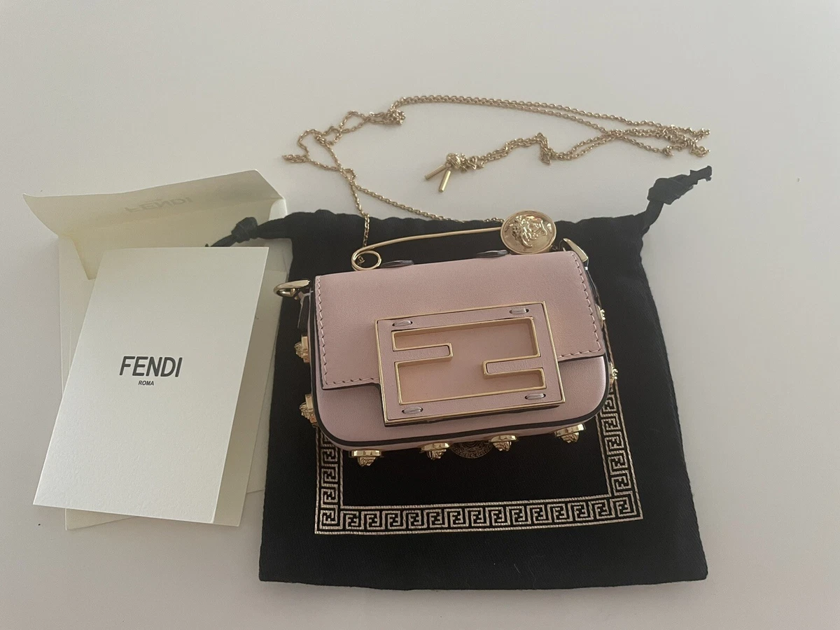 Fendi Sequin FF Chain Shoulder Bag