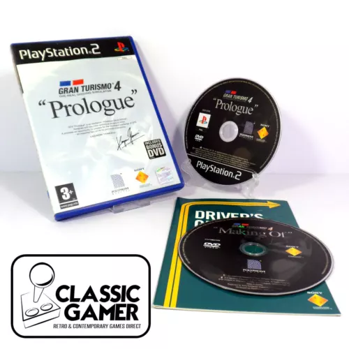 Gran Turismo 4 "Prologue" with Bonus DVD (PS2) *NEAR MINT*